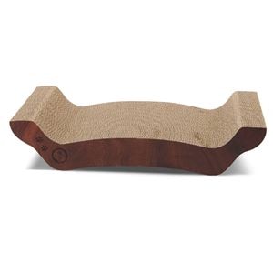 バリバリベッドM ダークブラウン (猫用玩具/爪磨き)(卸商品)
