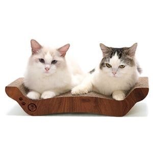 バリバリベッドM ダークブラウン (猫用玩具/爪磨き)(卸商品)