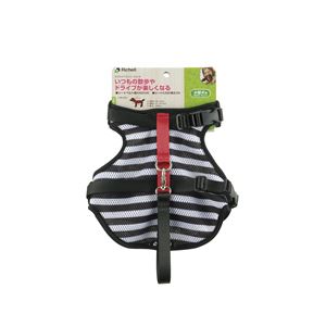 おでかけベストハーネス M ストライプ (犬用品/ハーネス)(卸商品)