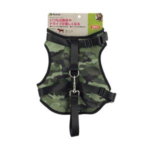おでかけベストハーネス L カモフラージュ (犬用品/ハーネス)(卸商品)