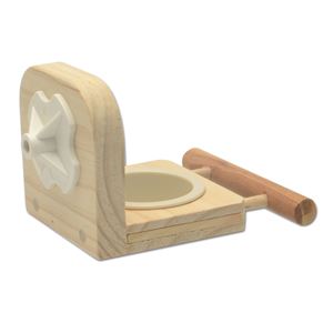 （まとめ）小鳥のスカイレストラン【×5セット】 (鳥用品/玩具)(卸商品)