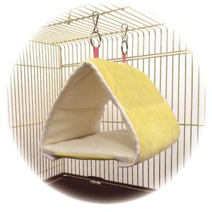 （まとめ）鳥たちの寝床 三角ハウス L【×2セット】 (鳥用品)(卸商品)