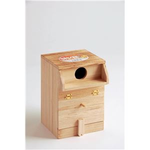 （まとめ）セキセイ巣箱【×3セット】 (鳥用品/巣材)(卸商品)