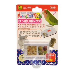 (まとめ)フォージングトイ ひっぱりボックス【×3セット】 (鳥用品/玩具)(卸商品)