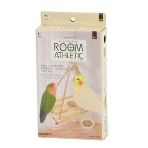 (まとめ)ルームアスレチック いかだ【×2セット】 (鳥用品/玩具)(卸商品)