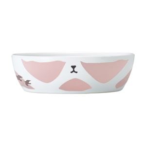 （まとめ）にゃんこの陶製食器【×5セット】 (猫用品/食器)(卸商品)