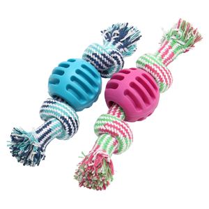 （まとめ）ノッティー ロープボール （2個セット）【×3セット】 (犬用玩具)(卸商品)