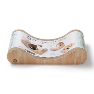  バリバリベッドカールL ライトブラウン （猫用玩具／爪磨き）(卸商品)