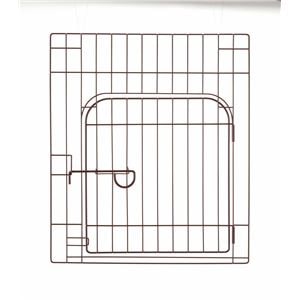  カスタムペットサークル 単品 60入口付 ブラウン （ペット用品）(卸商品)