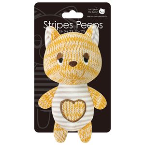 (まとめ)ストライプスピープスS かんがるー (犬用玩具) 【×5セット】(卸商品)