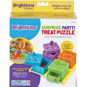 ブライトキンズ トリーツみっけ!プレゼントパズル (犬用玩具)(卸商品)