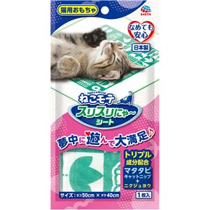 （まとめ）アース・ペット ねこモテ スリスリにゃ～シート （猫用玩具） 【×5セット】(卸商品)