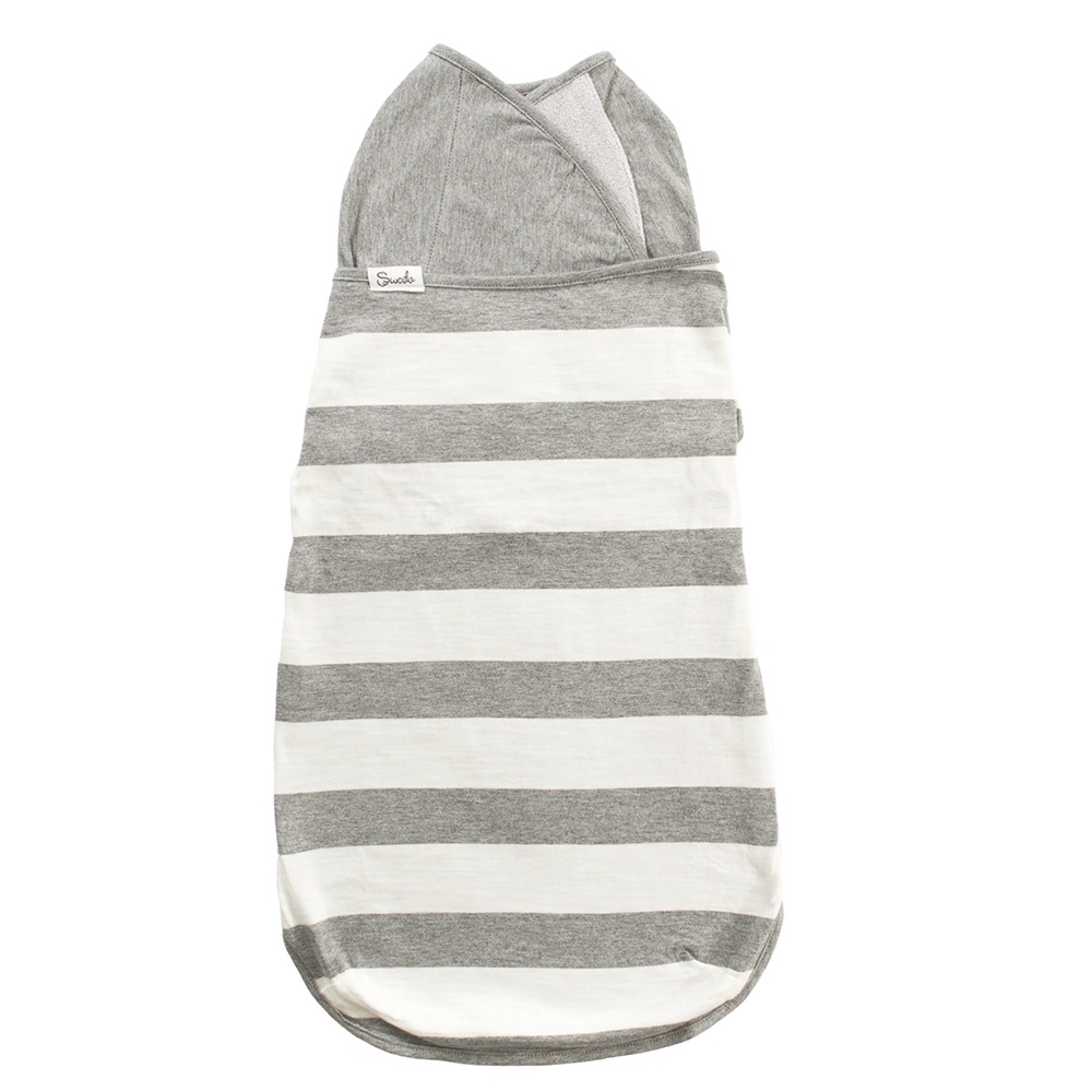 Swado オーガニックコットン100％ おくるみ 音のしないサイレントファスナー