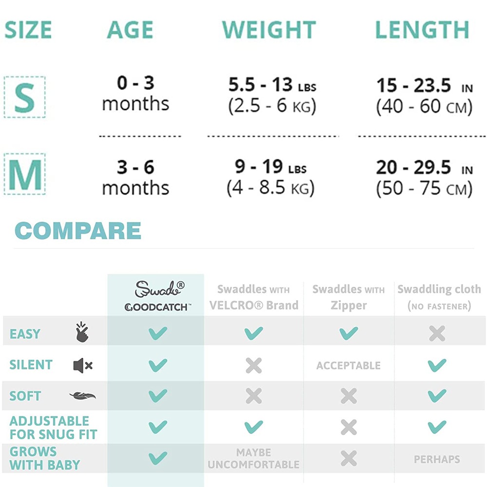 Swado オーガニックコットン100％ おくるみ 音のしないサイレントファスナー