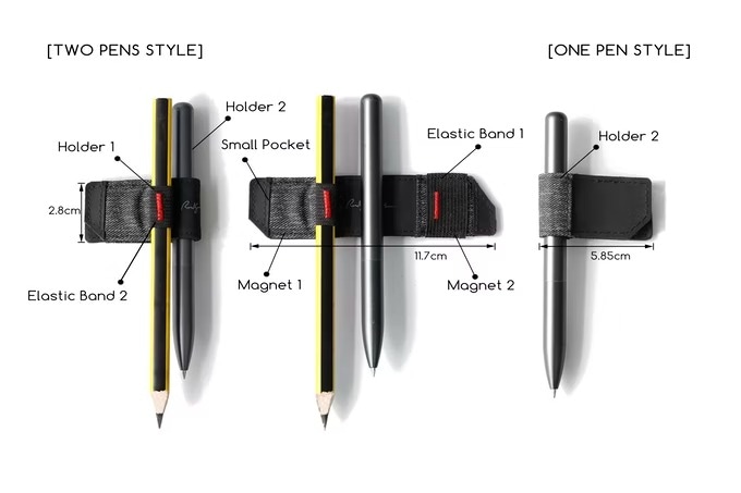 RONTHEA Penclip Type-C2 ネオジム磁石＆高耐久性のハイテク素材