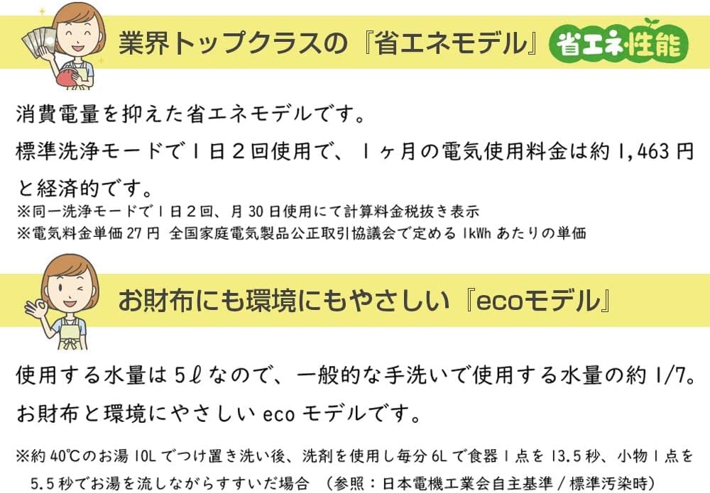 ＡＩＮＸ SmartDishWasher AX-S3 Wホワイト 食器洗乾燥機 工事不要 卓上食洗器  (3人用・食器点数16点) 2Way タンク/分岐水栓(給水ホース） 取付簡単 省エネ 節水 高温洗浄 低温コース【送料無料】