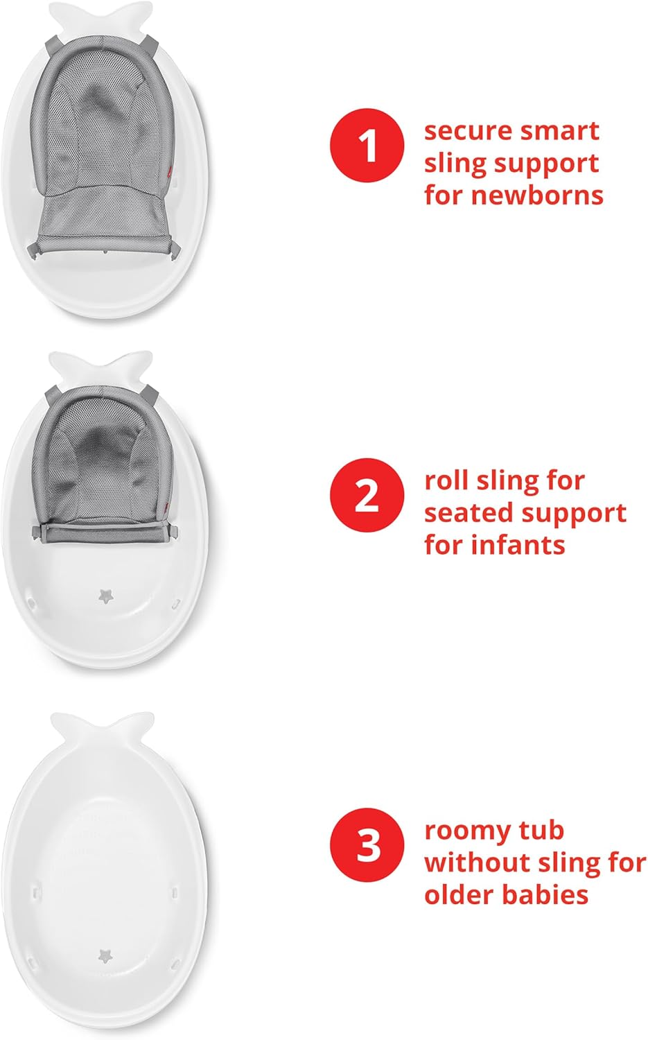 スキップホップ SKIP HOP ベビーバス ホエールバスタブ