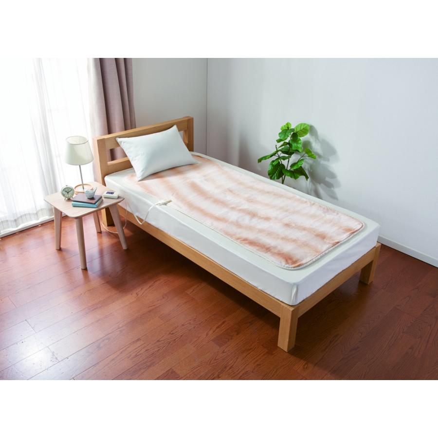 椙山紡織 電気敷毛布ロング 洗える 日本製 NA-08SL 180×85㎝ 頭寒足熱 ダニ退治