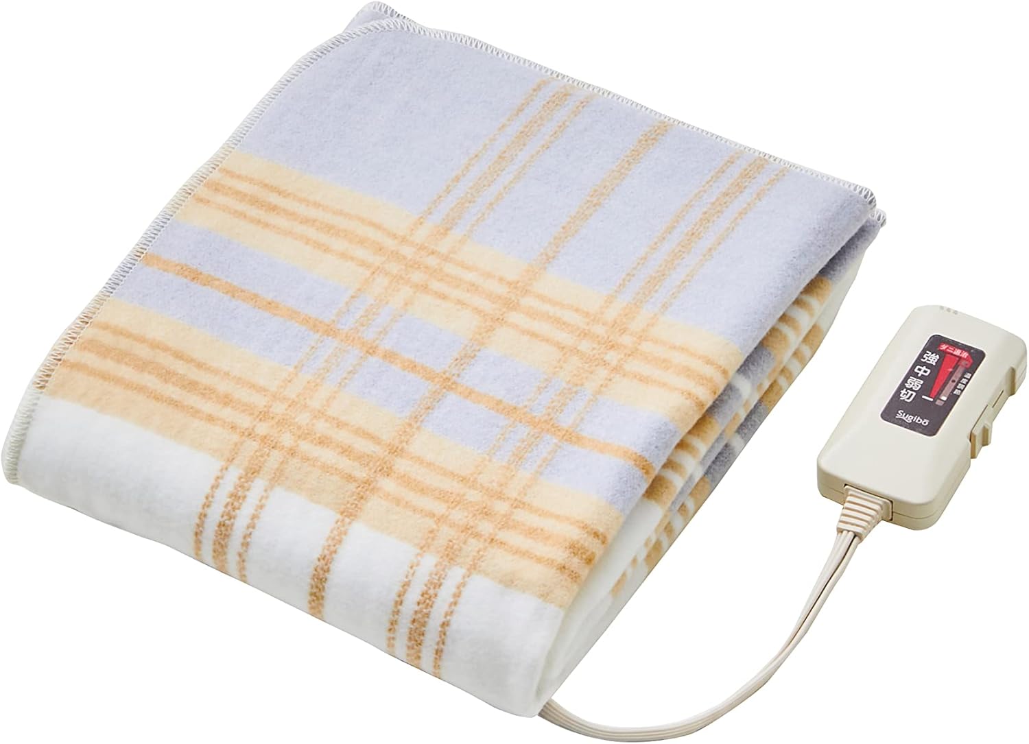 【送料込み】椙山紡織 Sugiyama  SB22S24 電気敷き毛布 140×80cm 日本製 洗える 頭寒足熱 ダニ退治 室温センサー