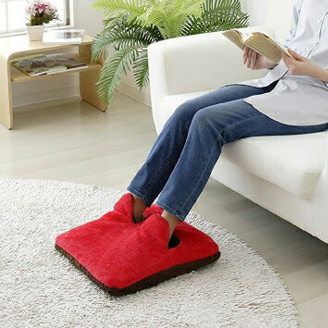 【送料込み】椙山紡織 Sugiyama 日本製 ホットマルチヒーター レッド NA-23MH-R レッド カバー洗える