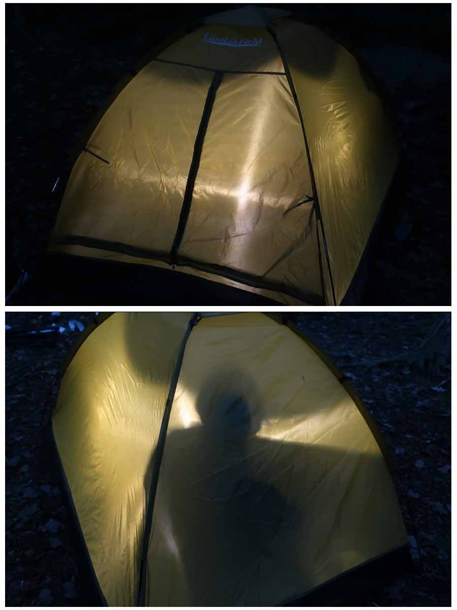 Landfield 入門用 ドームテント 2～3人用 LF-ST020-YE