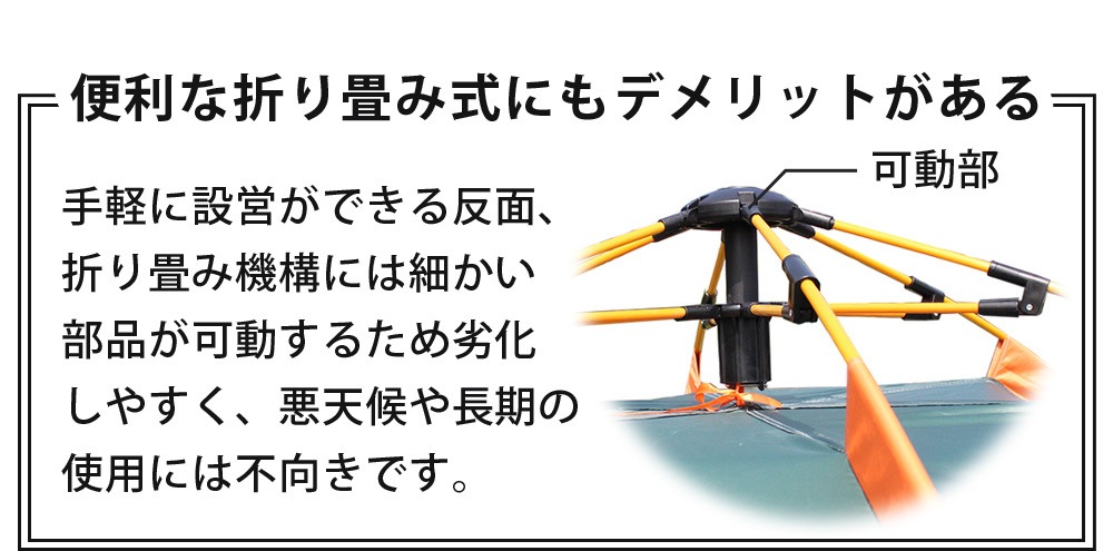 LandField ダブルストラクチャーテント 耐水圧4000mm LF-WT010