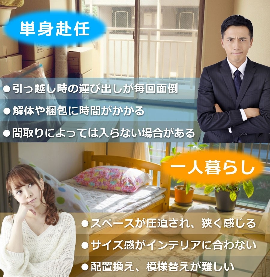 Sunruck 組み立て式クローゼット SR-STW034-WH