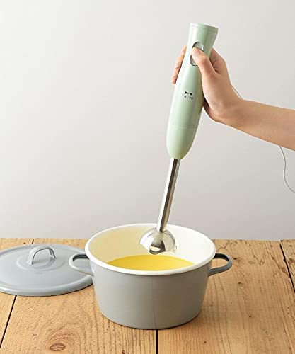 BRUNO ブルーノ マルチスティックブレンダー BOE034 GR グリーン 離乳食 赤ちゃん 介護食 人気 キッチン家電 ミキサー フードミキサー フードプロセッサー 氷も砕ける 泡立て 泡立て器 洗いやすい 刻む 氷対応 初心者 つぶす アタッチメント 5役 【送料無料】