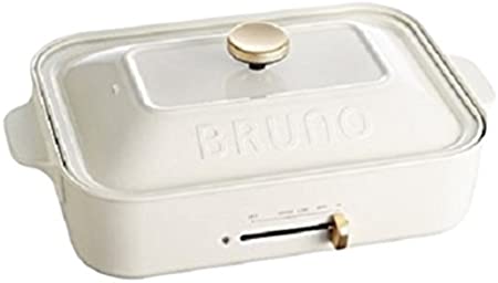 ブルーノ BRUNO コンパクトホットプレート BOE021-WH（ホワイト） ホットプレート