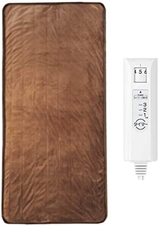 モリタ MORITA MM-17CTR-BR ブラウン ホットゴロ寝マット(ホットカーペット・ホットマット・電気マット)約1畳用　丸洗い可能