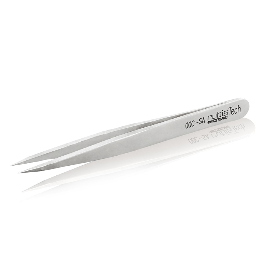 非磁性ステンレス製ピンセット RUBIS 00C-SA