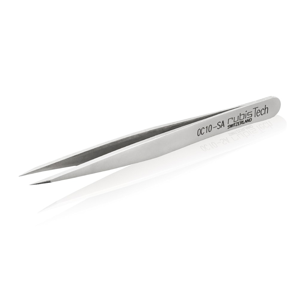 非磁性ステンレス製ピンセット RUBIS 0C10-SA