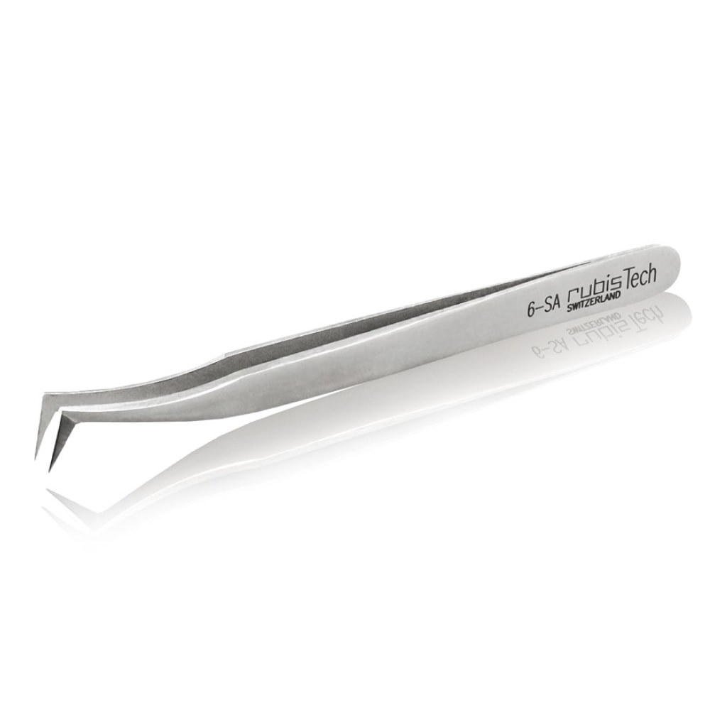 非磁性ステンレス製ピンセット RUBIS 6-SA