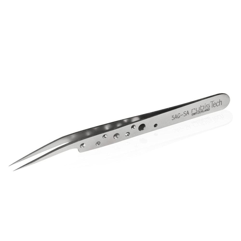 軽量非磁性ステンレス製ピンセット RUBIS 5AG-SA