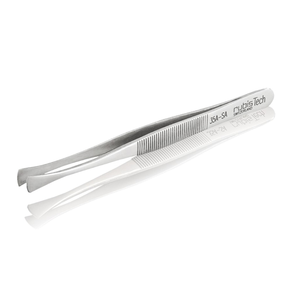 非磁性ステンレス製ピンセット RUBIS 35A-SA