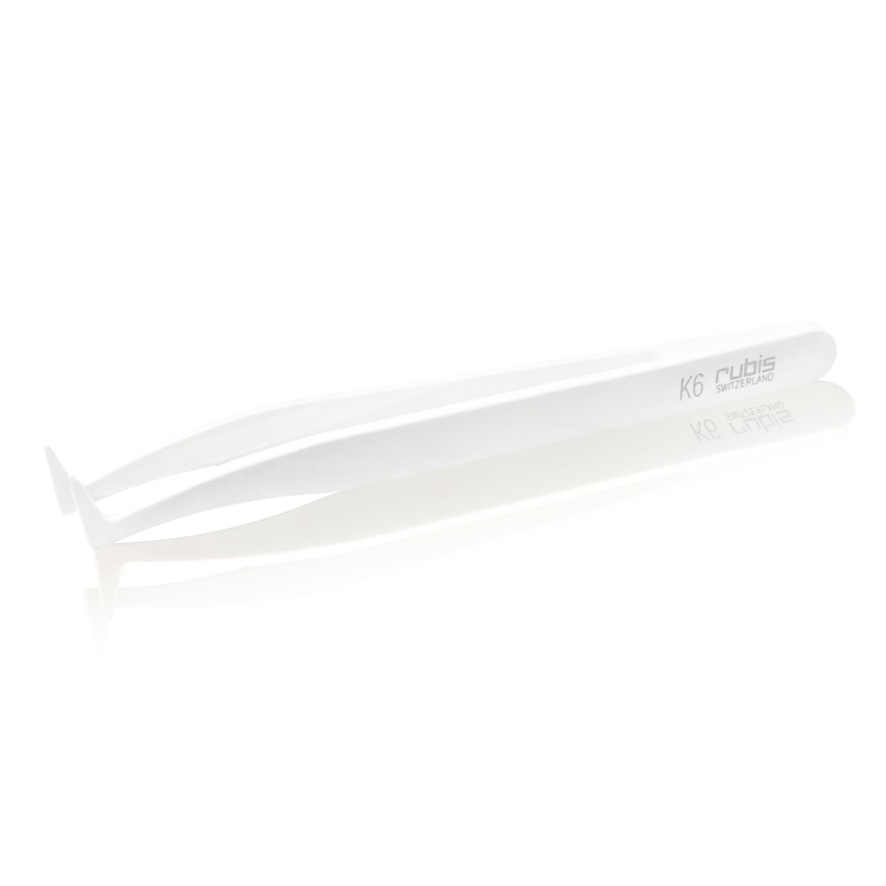 プラスチック製ピンセット RUBIS PBTP K6