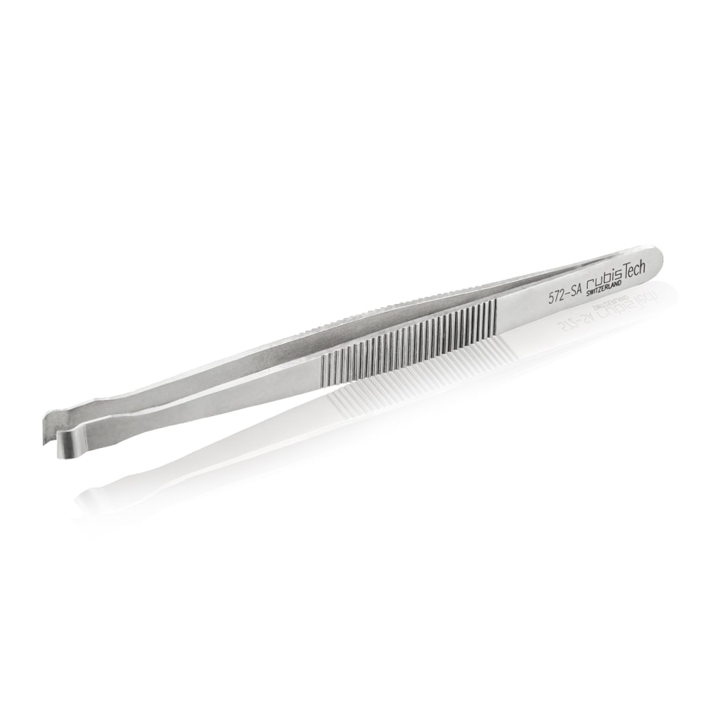 非磁性ステンレス製 コンポーネント用ピンセット RUBIS 578-SA