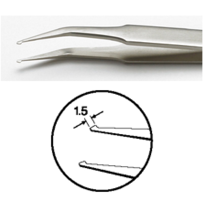 非磁性ステンレス製 光ファイバーピンセット IDEAL-TEK SM117.SA | ピンセット,IDEAL-TEK,特殊シリーズ | 株式会社大喜