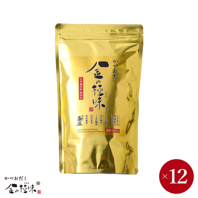 【兵庫 多田フィロソフィ】 【業務用】 かつおだし 金の極味 8.3g×25包×12袋 きんのきわみ 淡路島藻塩使用 かつお節 干しさば うるめいわし節 利尻昆布 しいたけ 出汁 すき焼き おでん 茶碗蒸し 味噌汁 だし巻き玉子 浅漬け お取り寄せグルメ