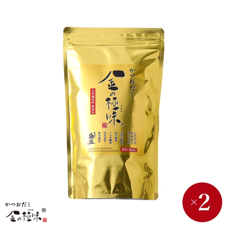 【兵庫 多田フィロソフィ】 金の極味 かつおだし 増量パック 25包入り×2袋 きんのきわみ 鰹だし 鰹出汁 出汁パック ダシ 粉末 粉末だし 淡路島藻塩使用 