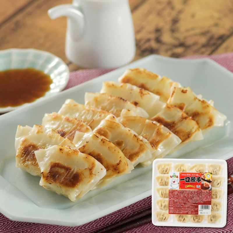 【冷凍】長崎県産雲仙しまばら鶏使用　一口餃子