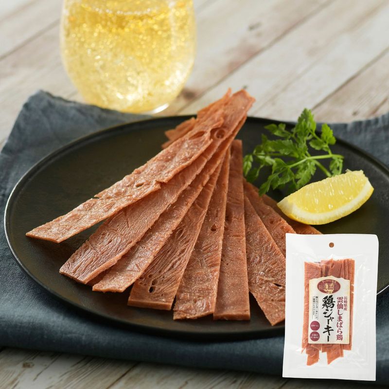 【常温】雲仙しまばら鶏　鶏ジャーキー