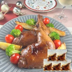 【冷凍】雲仙しまばら鶏ローストチキン5食セット