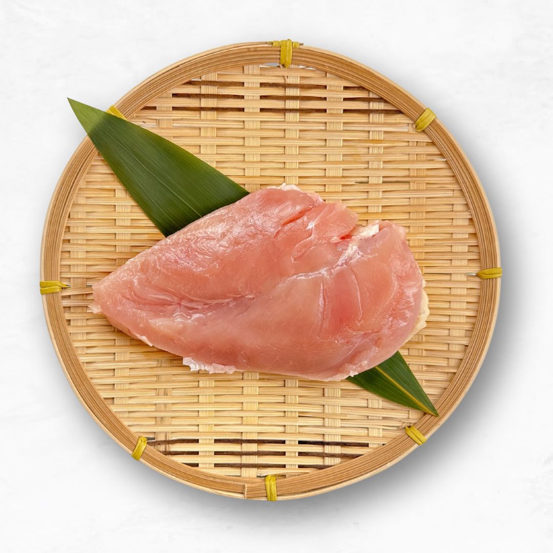 【冷凍】雲仙しまばら鶏 むね肉 8枚セット