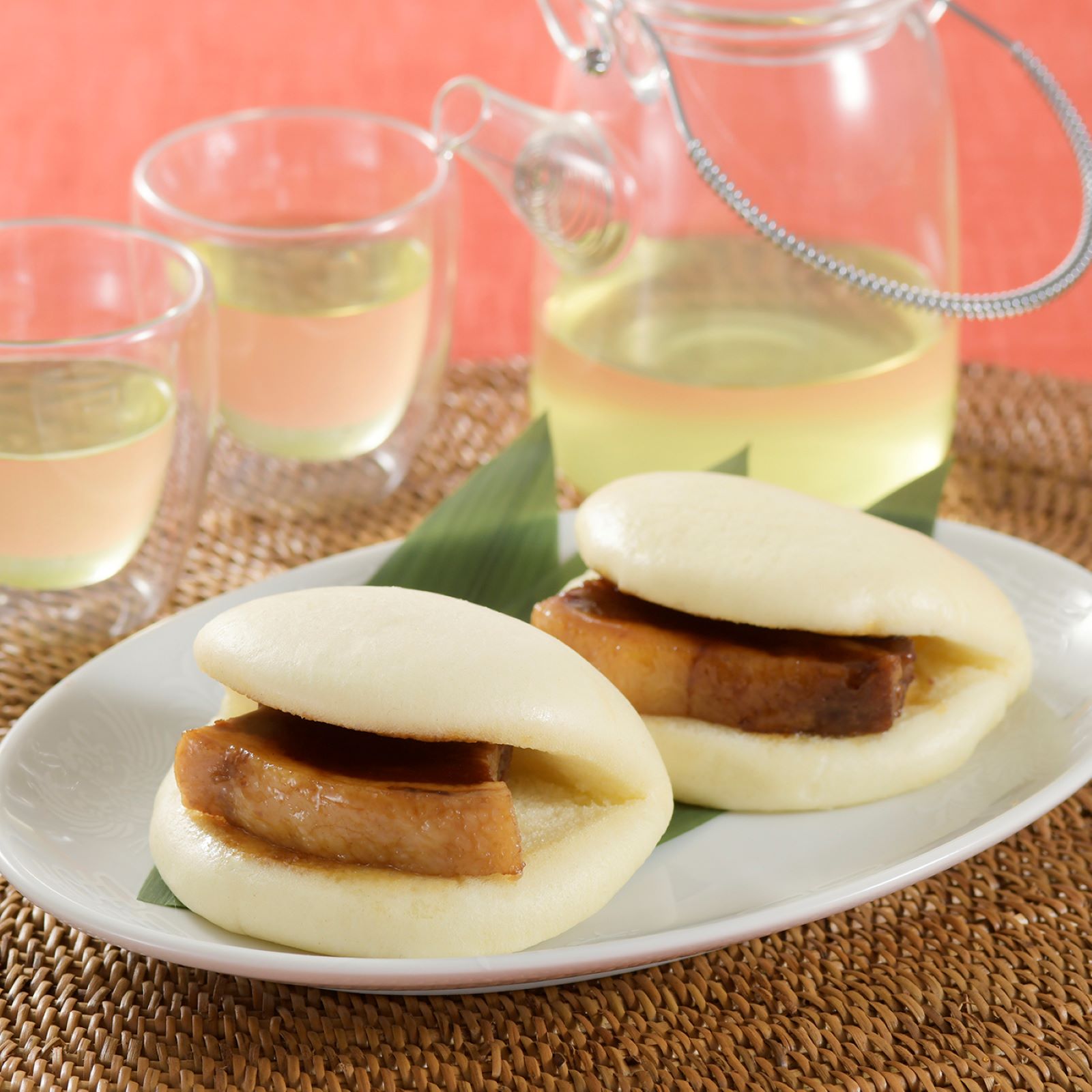 【冷凍】長崎じげもん豚 角煮まんじゅう 9個セット