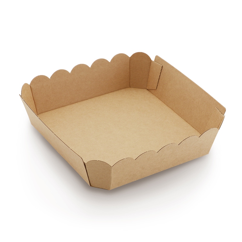 紙容器・紙トレー】テーパートレー｜ AT-5 ｜ケース販売 400枚