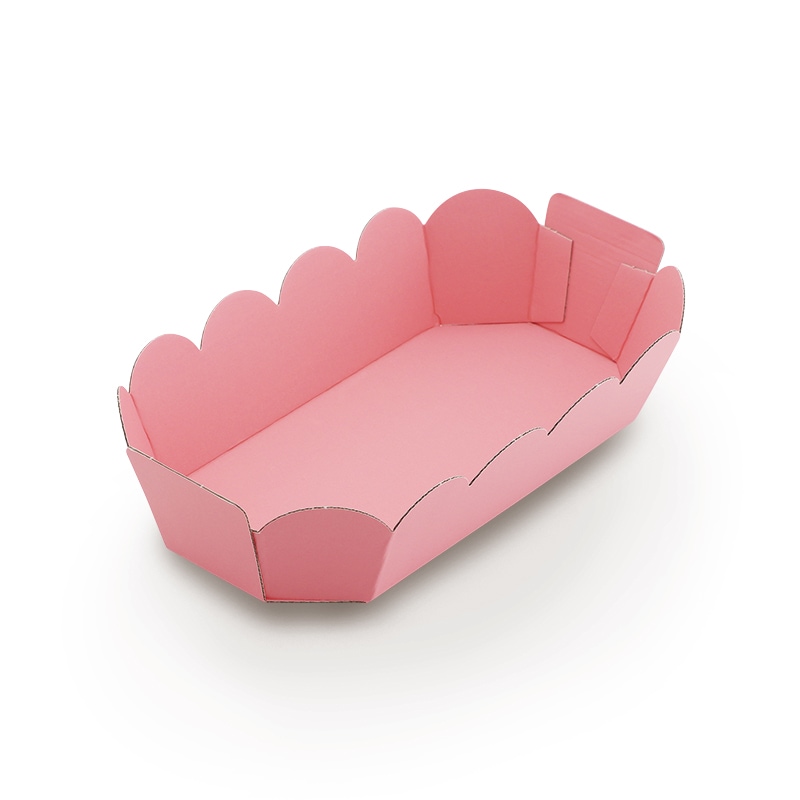 紙トレーAT-8 (400枚) 紙容器・紙トレー】テーパートレー｜ AT-8 ｜ケース販売 400枚