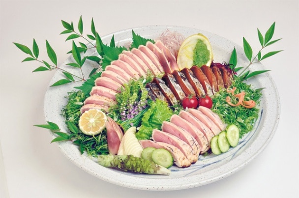 絶品 藁焼き鰹タタキ・びん長まぐろ タタキセット