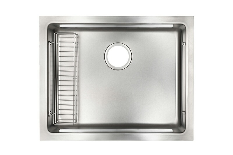 シゲル工業　JSSB-K 2F FS（制振仕様） 排水穴径φ116　アンダーシンク　ステンレスシンク shigeru