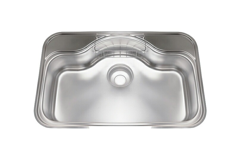 シゲル工業　NEFCM-DK（ニットエンボス仕様） ※専用排水セット込　アンダーシンク　ステンレスシンク shigeru